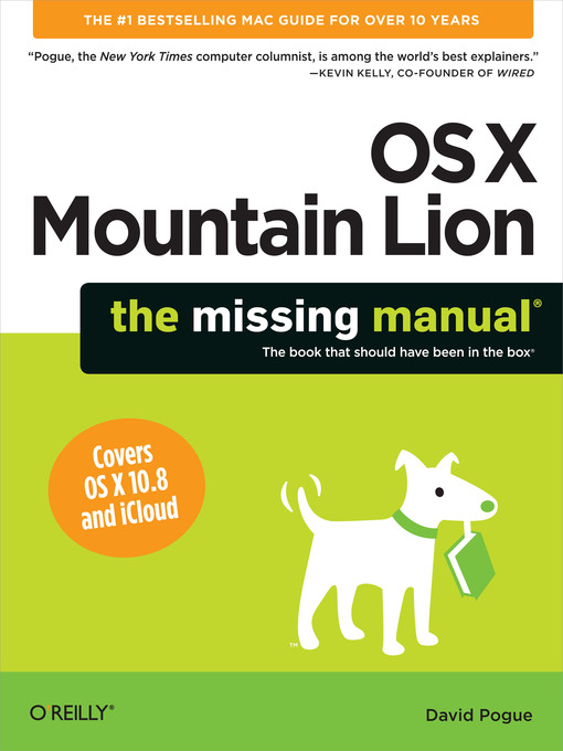Title details for OS X Mountain Lion by David Pogue - Available